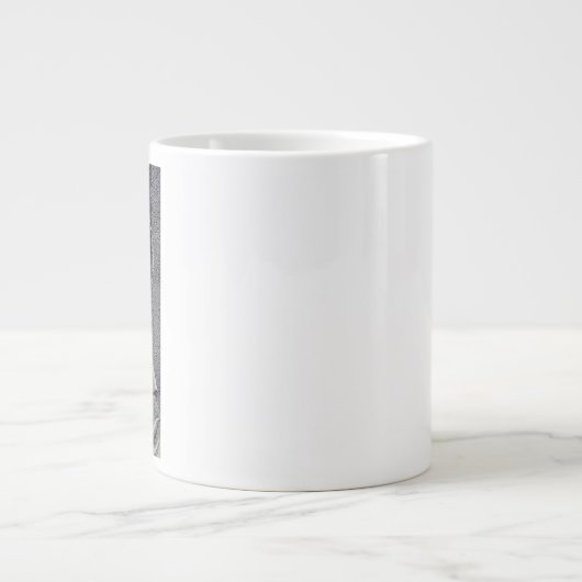 Saint Bernard von Clairvaux Jumbo-Tasse (Vorderseite)