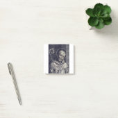 Saint Bernard von Clairvaux Post-it Klebezettel (Büro)