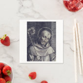 Saint Bernard von Clairvaux Serviette (Beispiel)