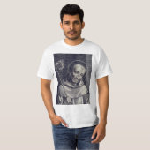 Saint Bernard von Clairvaux T-Shirt (Vorne ganz)