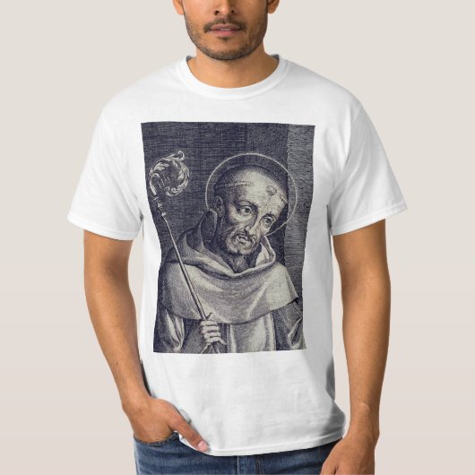 Saint Bernard von Clairvaux T-Shirt (Vorderseite)