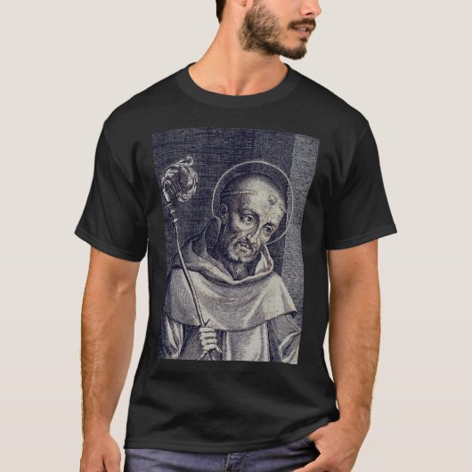 Saint Bernard von Clairvaux T-Shirt (Vorderseite)