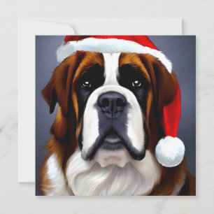 Saint Bernard Weihnachten