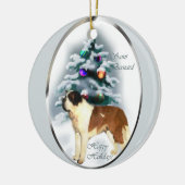 Saint Bernard Weihnachtsbaum Ornamente (Links)