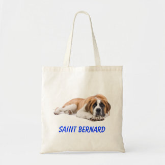 Saint Bernard Welpe Hund Leinwand Lebensmittelgesc Tragetasche