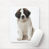 Saint Bernard Welpe Hund Liebe St. Bernard Mousepad (Mit Mouse)