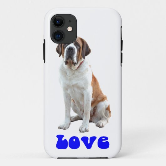 Saint Bernard Welpen iPhone 5 Hülle (Rückseite)
