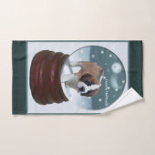 Saint Bernard Welppy Weihnachten Badhandtuch Set (Handtuch)