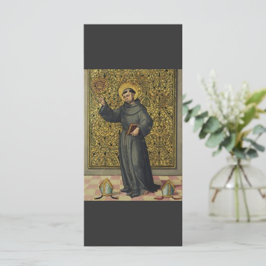 Saint Bernardino von Siena (Stehend Vorderseite)