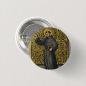 Saint Bernardino von Siena Button (Vorne & Hinten)