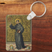 Saint Bernardino von Siena Schlüsselanhänger (Rückseite)