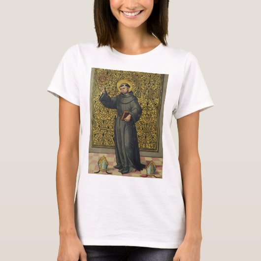 Saint Bernardino von Siena T-Shirt (Vorderseite)