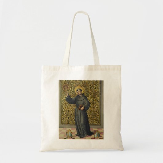 Saint Bernardino von Siena Tragetasche (Vorne)