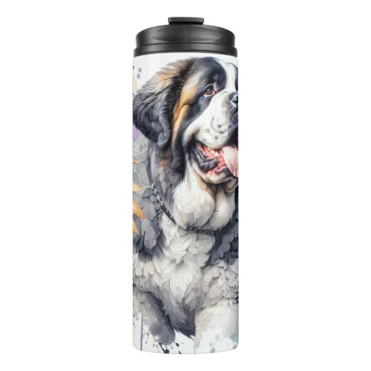 Saint Bernard's Sunny Charm Thermosbecher (Vorderseite)