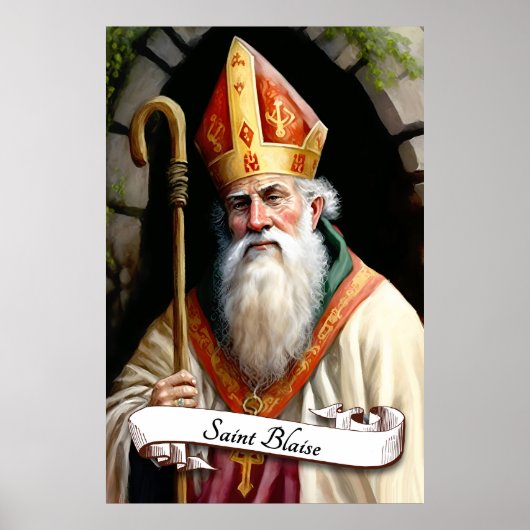 Saint Blaise Poster (Vorne)