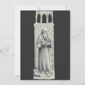 Saint Bonaventure Seraphic Doctor Einladung (Vorderseite)