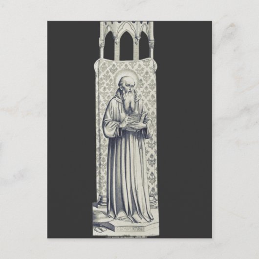 Saint Bonaventure Seraphic Doctor Postkarte (Vorderseite)