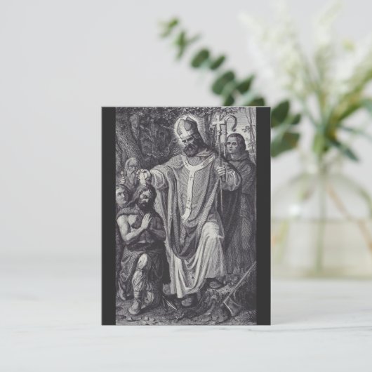 Saint Boniface Englischer Benediktinermönch (Stehend Vorderseite)