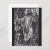 Saint Boniface Englischer Benediktinermönch (Vorne/Hinten)