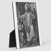 Saint Boniface Englischer Benediktinermönch Fotoplatte (Seite)