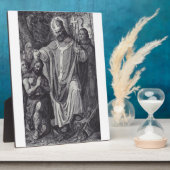 Saint Boniface Englischer Benediktinermönch Fotoplatte (Seite)