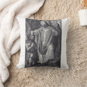 Saint Boniface Englischer Benediktinermönch Kissen (Decke)