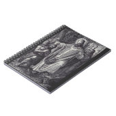 Saint Boniface Englischer Benediktinermönch Notizblock (Linke Seite)