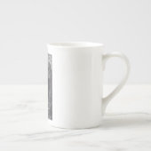 Saint Boniface Englischer Benediktinermönch Porzellantasse (Rechts)