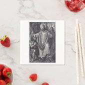 Saint Boniface Englischer Benediktinermönch Serviette (Beispiel)