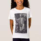 Saint Boniface Englischer Benediktinermönch T-Shirt (Vorderseite)
