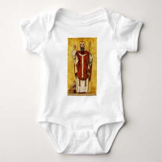 Saint Boniface von Albrecht de Vriendt Baby Strampler (Vorderseite)