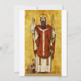 Saint Boniface von Albrecht de Vriendt Dankeskarte