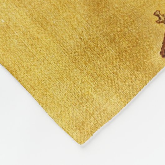 Saint Boniface von Albrecht de Vriendt Fleecedecke (Ecke)