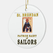 SAINT BRENDON KERAMIKORNAMENT (Links)