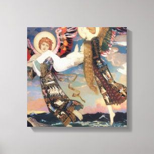 „Saint Bride“ Engel-Kunst von John Duncan Leinwanddruck