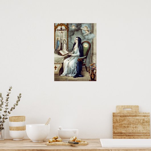 Saint Bridget - 1880 Poster (Küche)