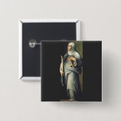 Saint Bridget von Schweden Button (Vorne & Hinten)