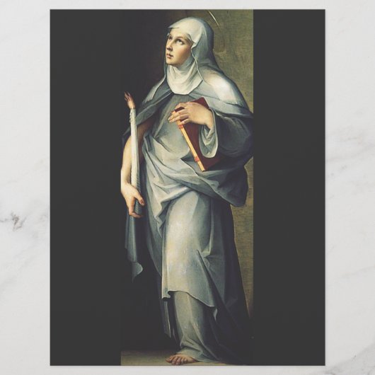 Saint Bridget von Schweden Flyer (Vorne)