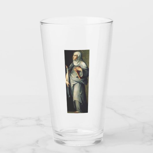 Saint Bridget von Schweden Glas (Vorderseite)