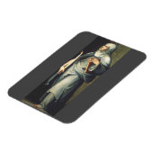 Saint Bridget von Schweden Magnet (Linke Seite)
