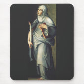 Saint Bridget von Schweden Mousepad (Vorne)