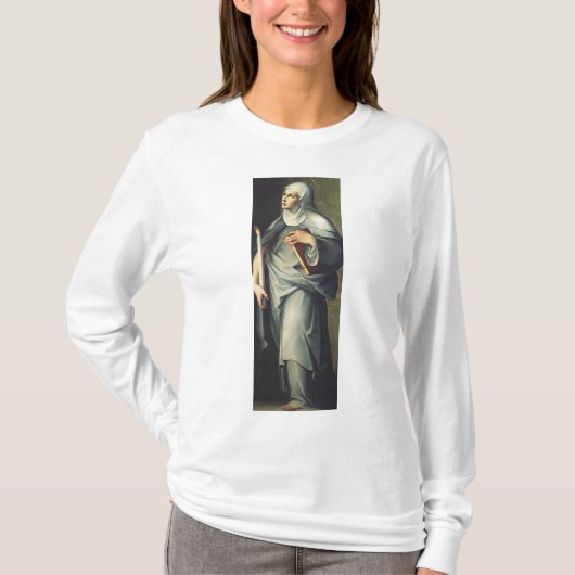 Saint Bridget von Schweden T-Shirt (Vorderseite)