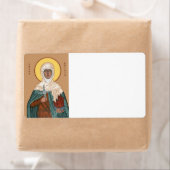 Saint Brigid mit Kreuz und Heiligem Feuer (Insitu)