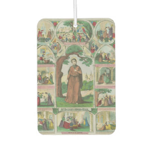 Saint Brigid von Irland Autolufterfrischer
