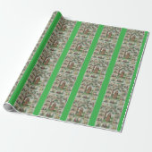 Saint Brigid von Irland Geschenkpapier (Ungerollt)