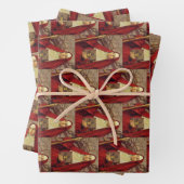 Saint Brigid von Irland Geschenkpapier Set (Beispiel)