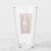 Saint Brigid von Irland Glas (Rückseite)