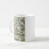 Saint Brigid von Irland Kaffeetasse (Vorderseite Links)