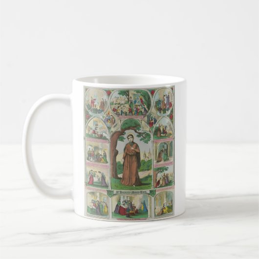 Saint Brigid von Irland Kaffeetasse (Links)
