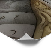 Saint Brigid von Irland Poster (Ecke)